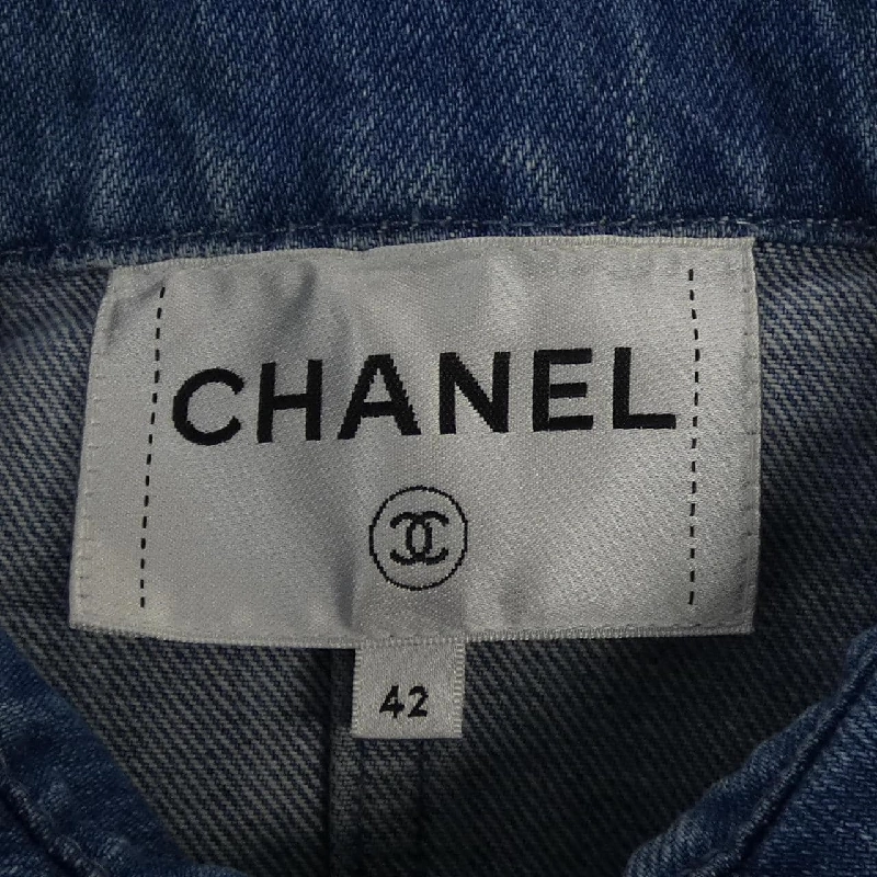 Áo khoác denim CHANEL P70204V61786 21P 627526