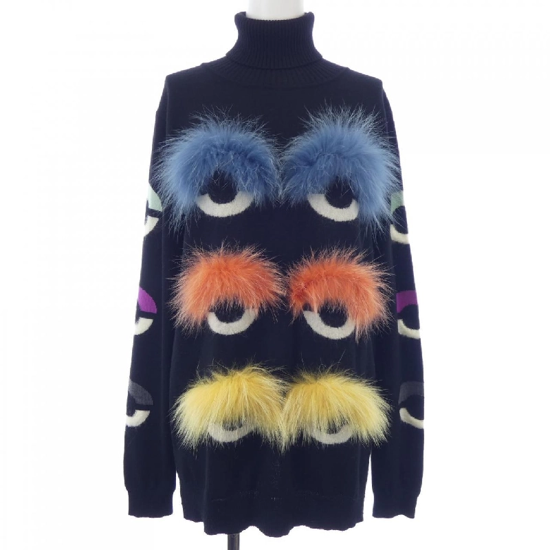 FENDI FZZ697 1WQ Áo len - Hàng hiệu Chính hãng 775773