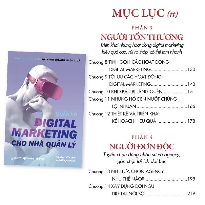 Digital Marketing Cho Nhà Quản Lý - Quân Võ - GIVER BOOKS - MARKETING KINH DOANH 595441