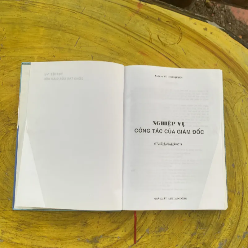 NGHIỆP VỤ CÔNG TÁC CỦA GIÁM ĐỐC - luật sư VŨ ĐÌNH QUYỀN 956925