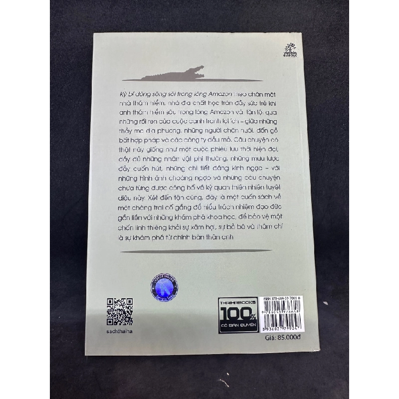 Kỳ Bí Dòng Sông Sôi Trong Lòng Amazon - Tedbooks - Andres Ruzo, Mới 80% (Ố Nhẹ), 2017 SBM.VH2504 450613