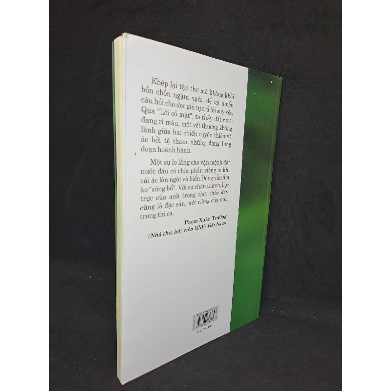 Lời Cỏ Mật - thơ Quốc Long mới 90% 2023 HCM.VL0708 911678