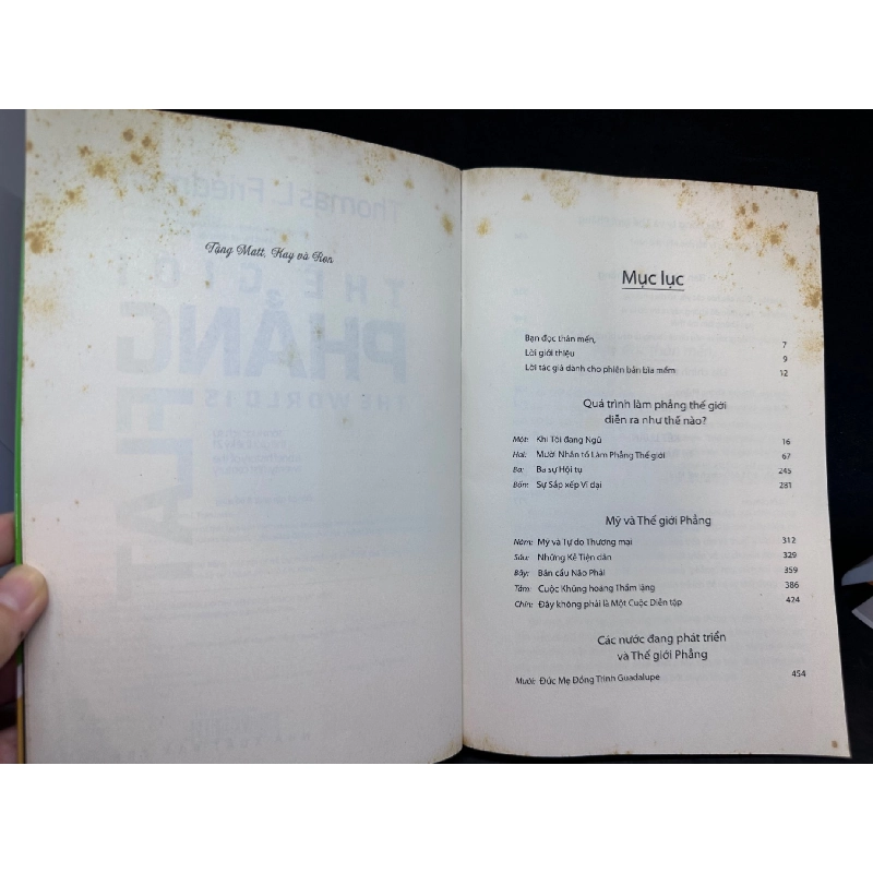 Thế Giới Phẳng - Thomas L. Friedman, Mới 80% (Ố Vàng), 2016 SBM.PL2504 914079