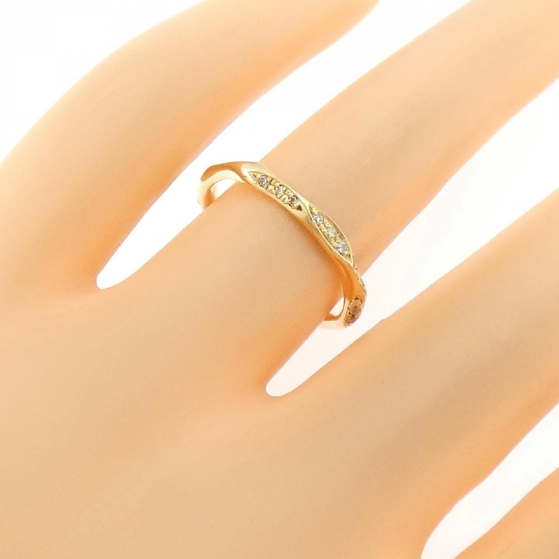 Nhẫn kim cương K18YG - Hàng hiệu Authentic 854814