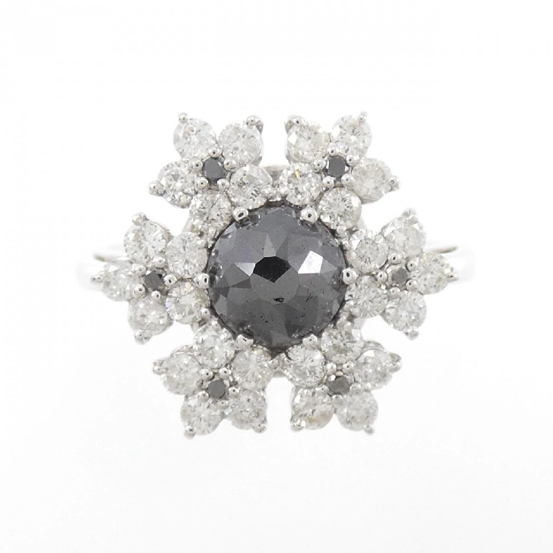 Nhẫn kim cương hoa K18WG 1.82CT 671848
