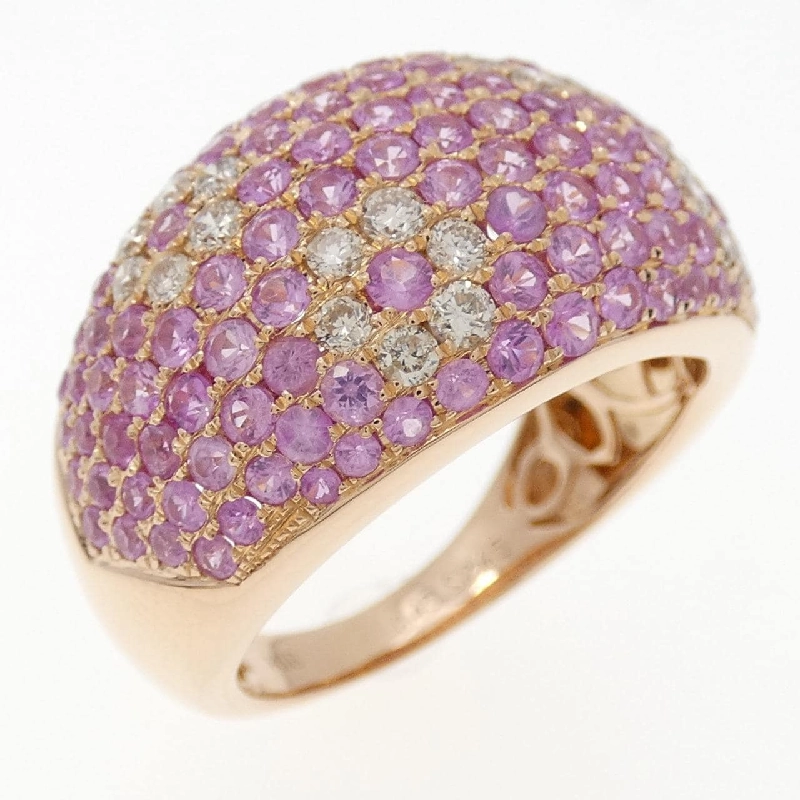 Nhẫn Sapphire Hoa K18PG 2.65CT - Hàng hiệu Chính hãng 850512