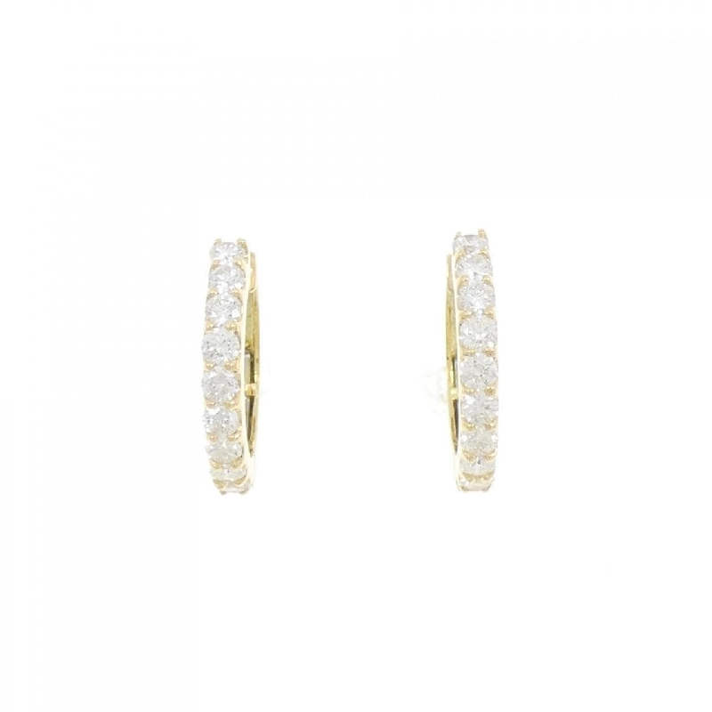 Bông tai kim cương K18YG 1.001CT - Hàng hiệu chính hãng 877309