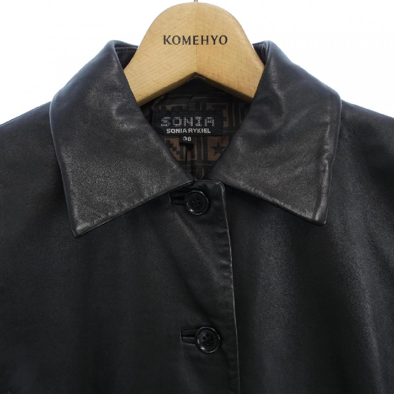 SONIA BYSONIA RYKIEL Áo khoác da 640693