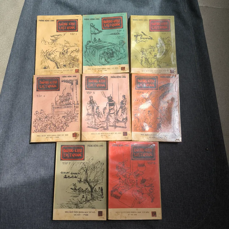 Đông Chu Liệt Quốc (8 tập) - Phùng Mộng Long - Dịch giả: Nguyễn Đỗ Mục - Năm 1988 607177