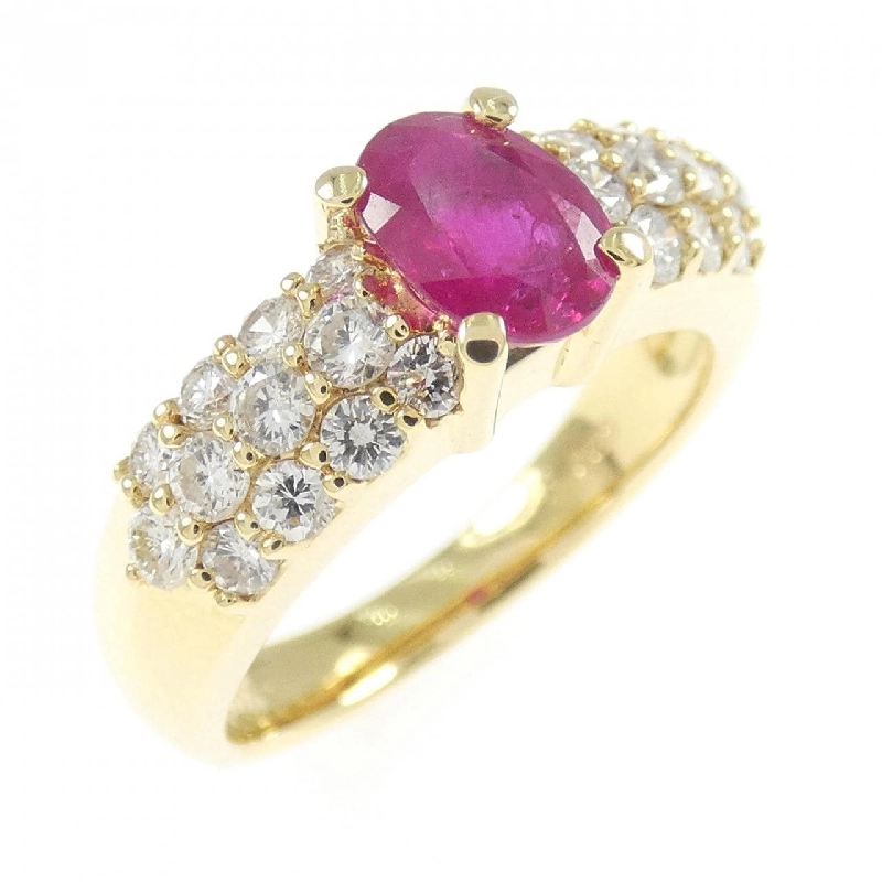 Nhẫn Ruby K18YG 0.89CT - Hàng hiệu Chính hãng 854448