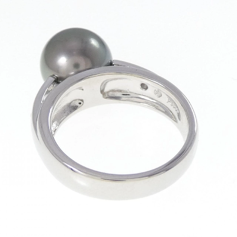 Nhẫn ngọc trai đen Tasaki 10.5mm - Hàng hiệu Chính hãng 836382