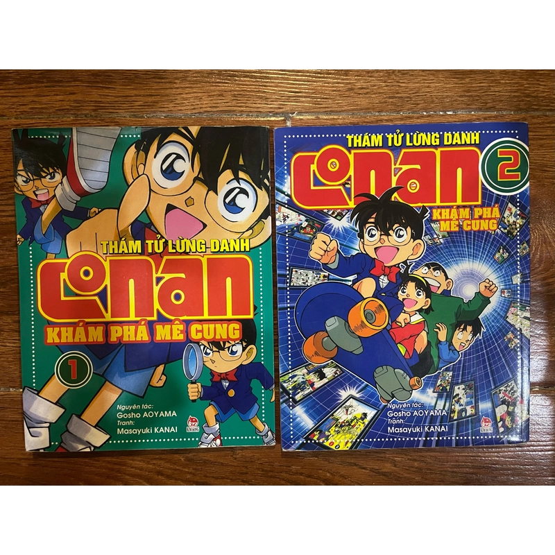 Thám tử lừng danh Conan - Khám phá mê cung 2 cuốn (k19) 477457