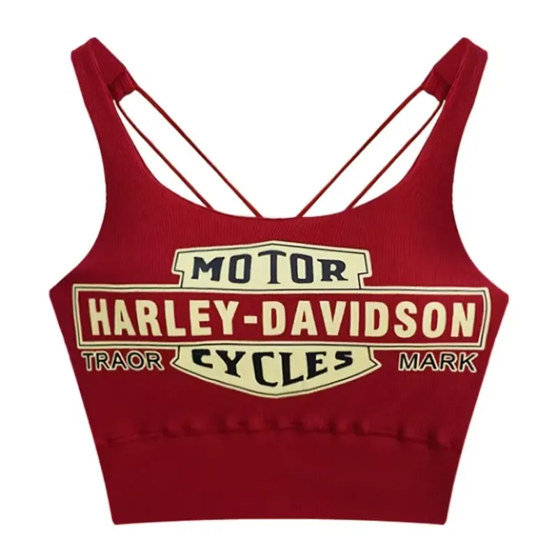 Na Homemade ~ Áo Hai Dây Có Đệm Ngực In Họa Tiết Quyến Rũ Thời Trang Mùa Hè Dành Cho Nữ 786453