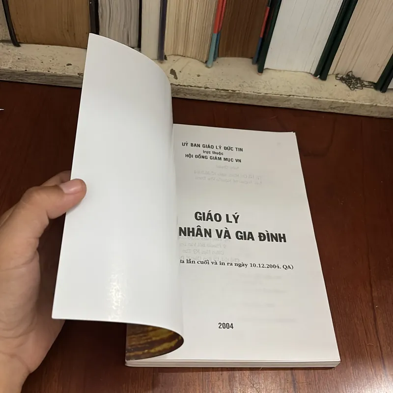II Tựa sách: Giáo Lý Hôn Nhân Và Gia Đình - Hội Đồng Giám Mục Việt Nam - 2004 591397