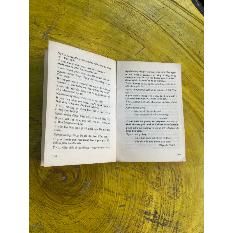 TỤC NGỮ THÀNH NGỮ NƯỚC ANH & MỞ RỘNG VỐN TỪ TIẾNG ANH 731466