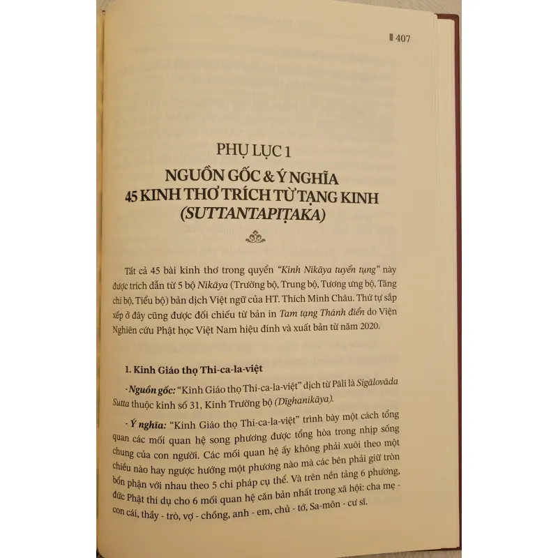 Kinh Nikaya tuyển tụng (mới 100%) 1030417