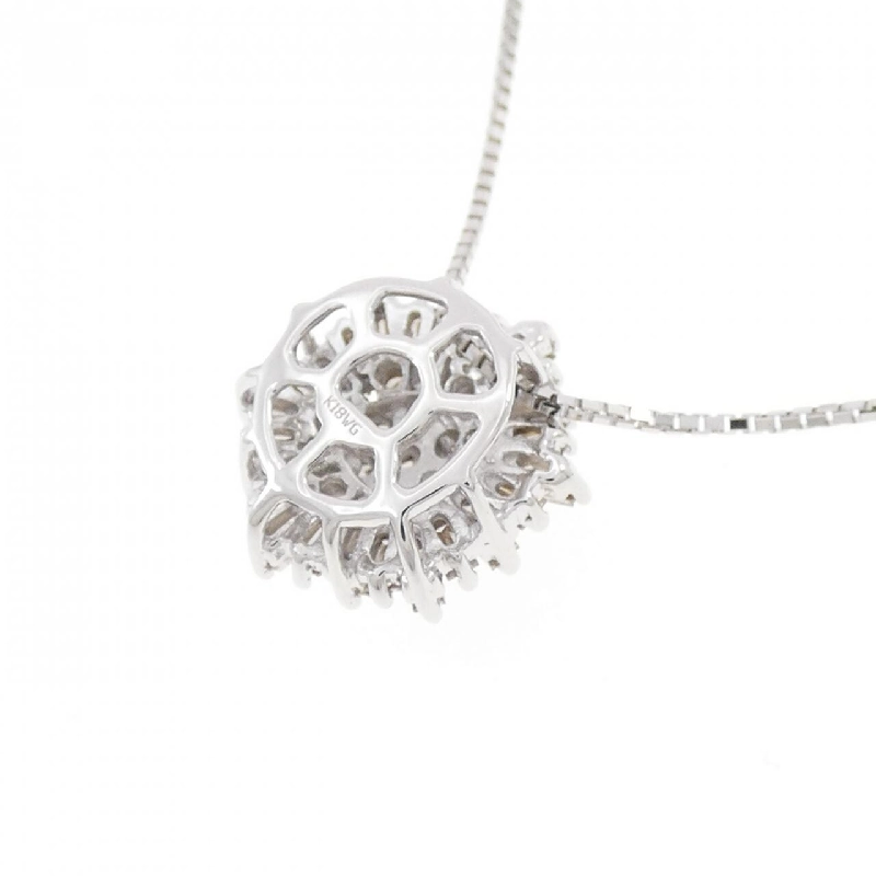 K18WG Dây chuyền kim cương - Hàng hiệu Authentic 861423