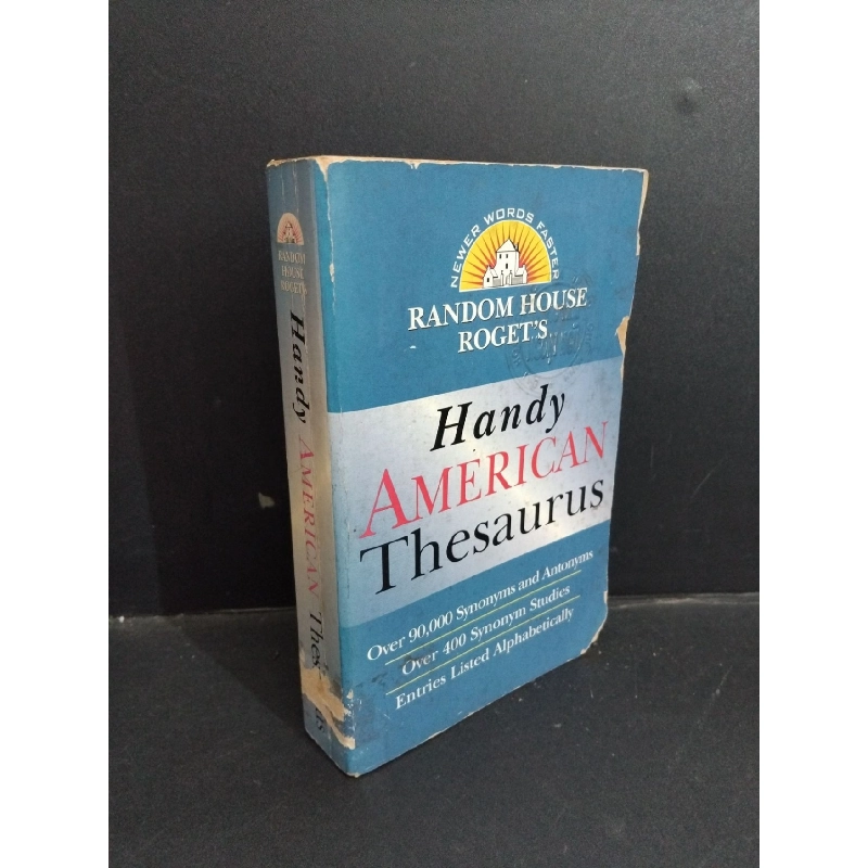 Handy American Thesaurus mới 80% ố vàng, bẩn bìa, tróc bìa HCM2811 Randoom House Roget's HỌC NGOẠI NGỮ 918227