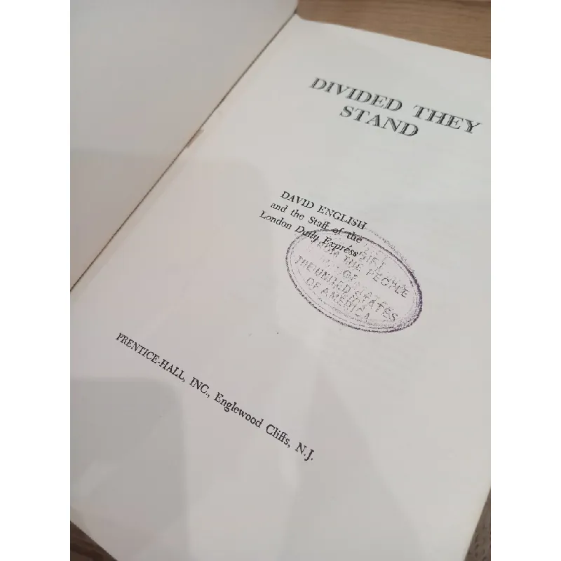 Divided they stand - David English 598304