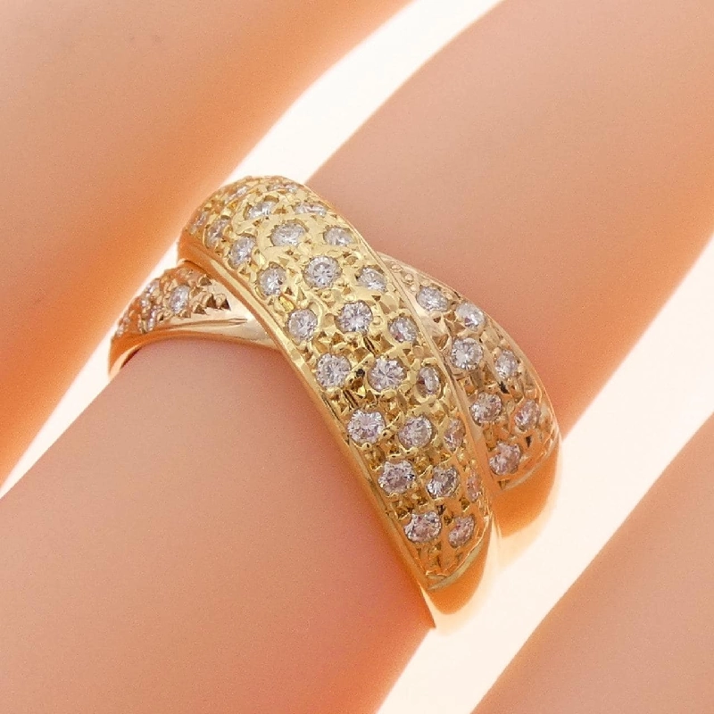 Nhẫn kim cương K18YG/K18PG 0.54CT - Hàng hiệu Authentic 855342
