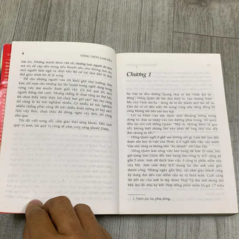 Vòng tròn cạm bẫy - vương cường. 6a3 733419