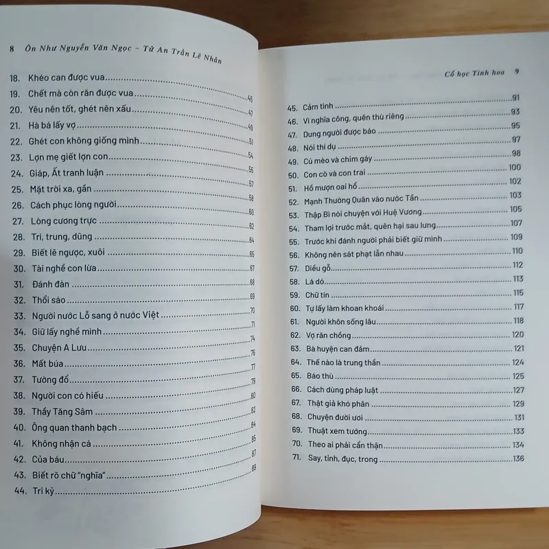 Cổ Học Tinh Hoa - Ôn Như Nguyễn Văn Ngọc, Tử An Trần Lê Nhân 700732