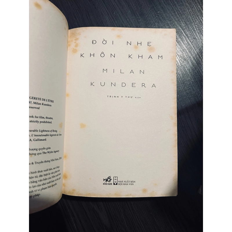 Combo 4 tác phẩm Milan Kundera (đọc kĩ mô tả) 446216