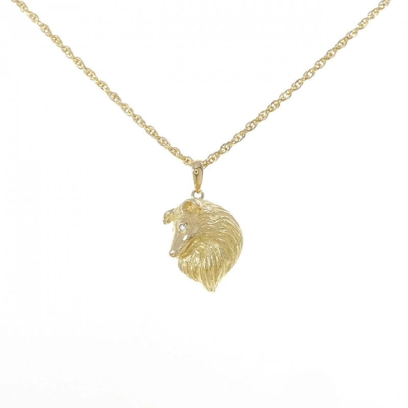 K18YG Dây chuyền kim cương - Hàng hiệu Authentic 855753