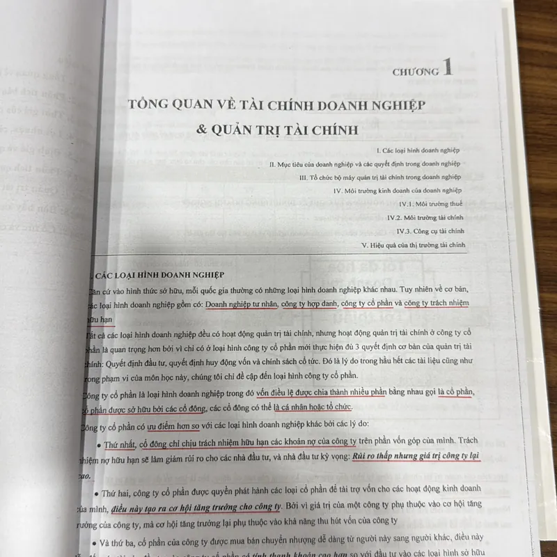 Sách Tài chính doanh nghiệp cơ bản 720067