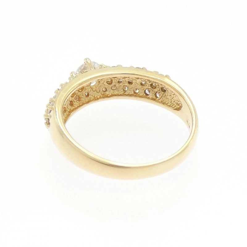 Nhẫn kim cương K18YG 0.3CT - Hàng hiệu Authentic 850917