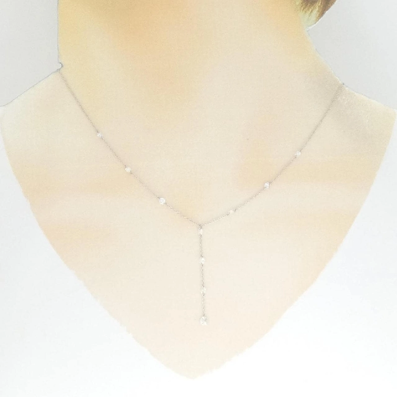 750WG Dây chuyền kim cương - Hàng hiệu Authentic 863260