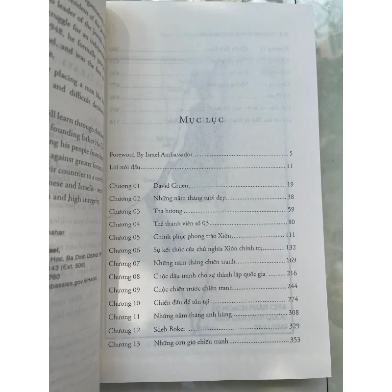 TIỂU SỬ DAVID BEN-GURION LỊCH SỬ HÌNH THÀNH NHÀ NƯỚC ISRAEL  1042200