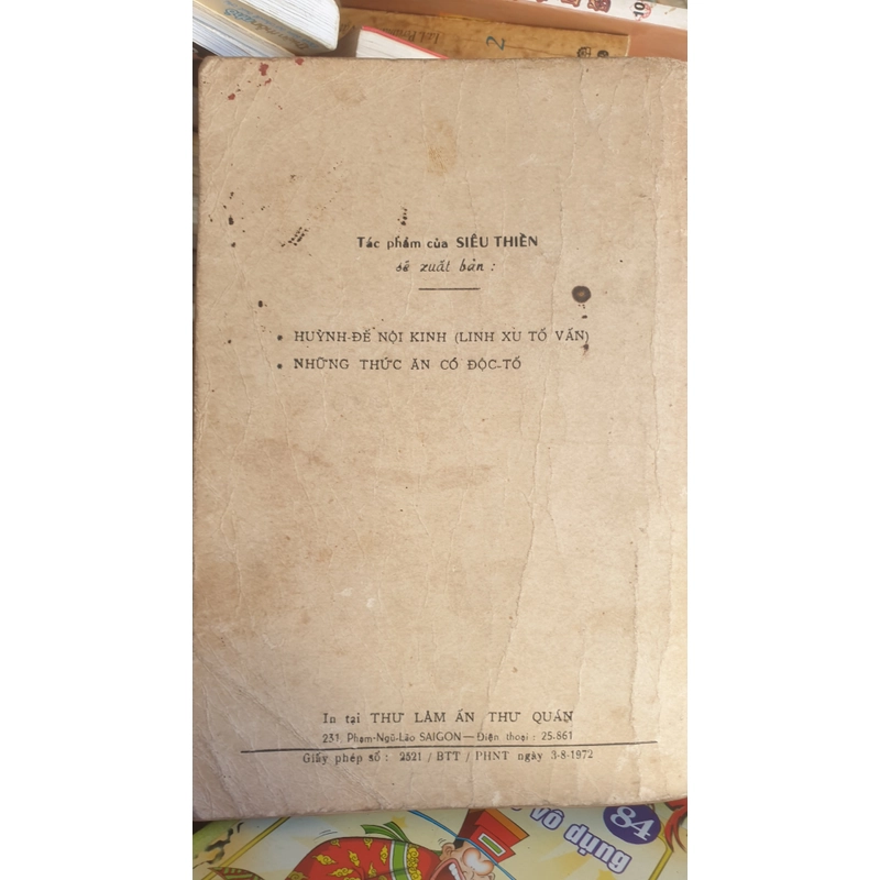 Sách xưa Phương Pháp Trị Bịnh Ung Thư  (Siêu Quyền 1972 đẹp, hiếm) 478416
