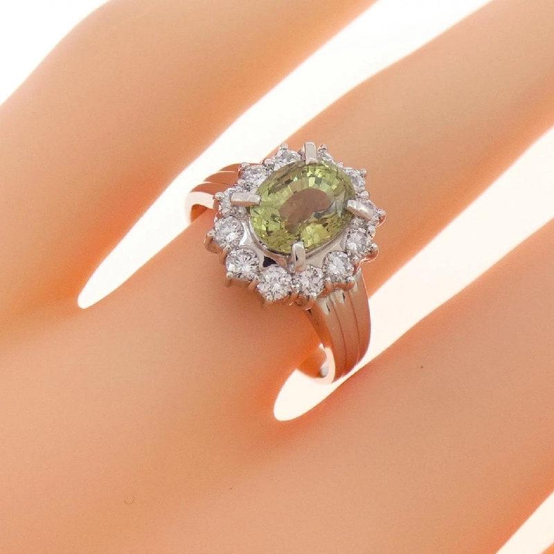 Nhẫn Chrysolite PT900 2.148CT - Hàng hiệu Chính hãng 850590