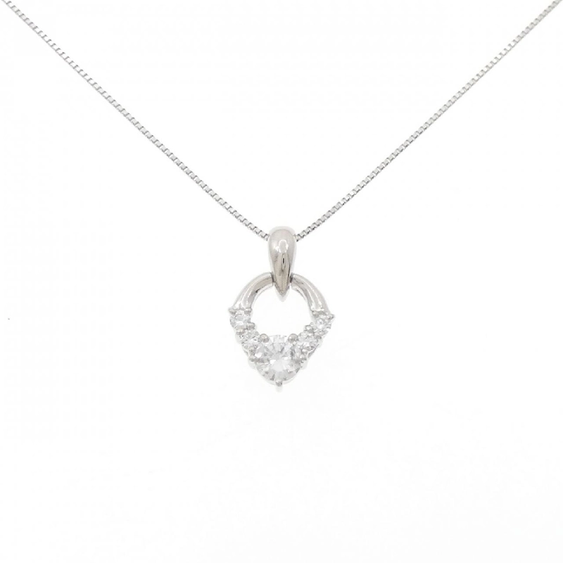 Dây chuyền kim cương PT900/PT850 0.38CT - Hàng hiệu Chính hãng 866012
