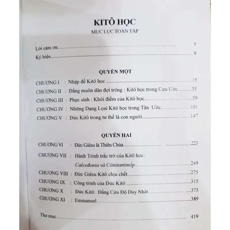 Thần học Kitô học - Toàn tập 1&2 🌻 559212
