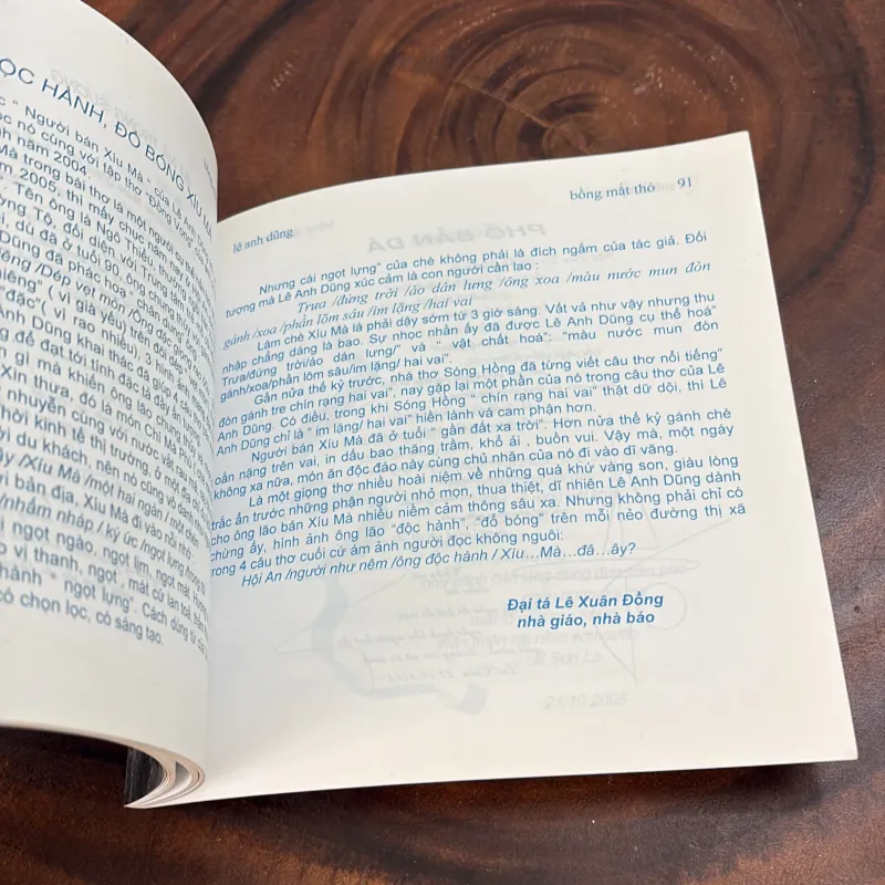 II Thơ: Bồng Mắt Thỏ - Lê Anh Dũng - 2005 995351