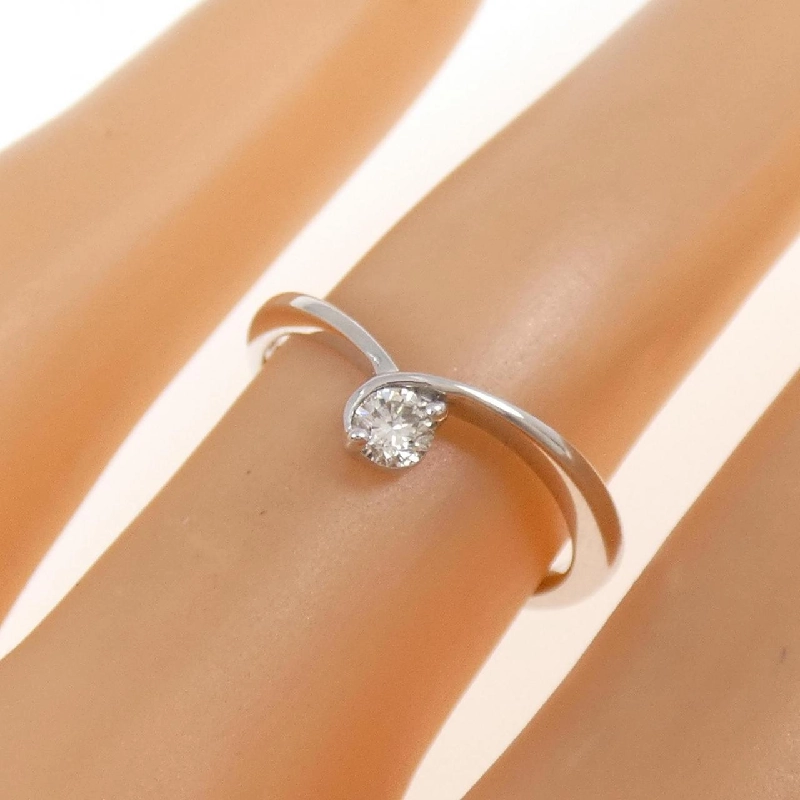 Nhẫn kim cương K14WG 0.10CT 670166