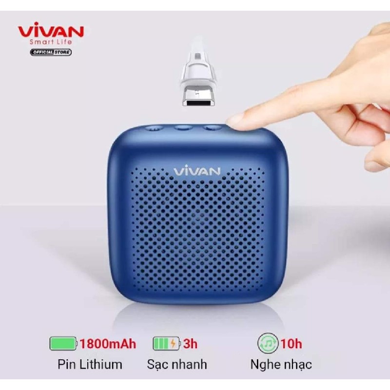 Loa bluetooth 5.0 10w Vivan VS1 hàng chính hãng Indonesia 8602