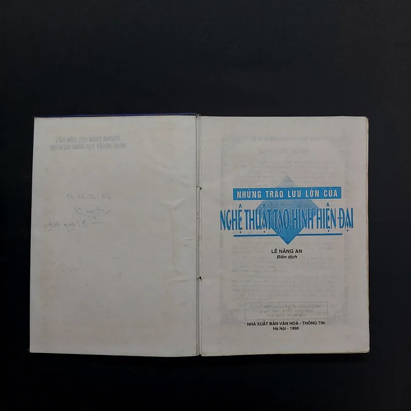 [Sách Cũ] Những Trào Lưu Lớn Của Nghệ Thuật Tạo Hình Hiện Đại 690029