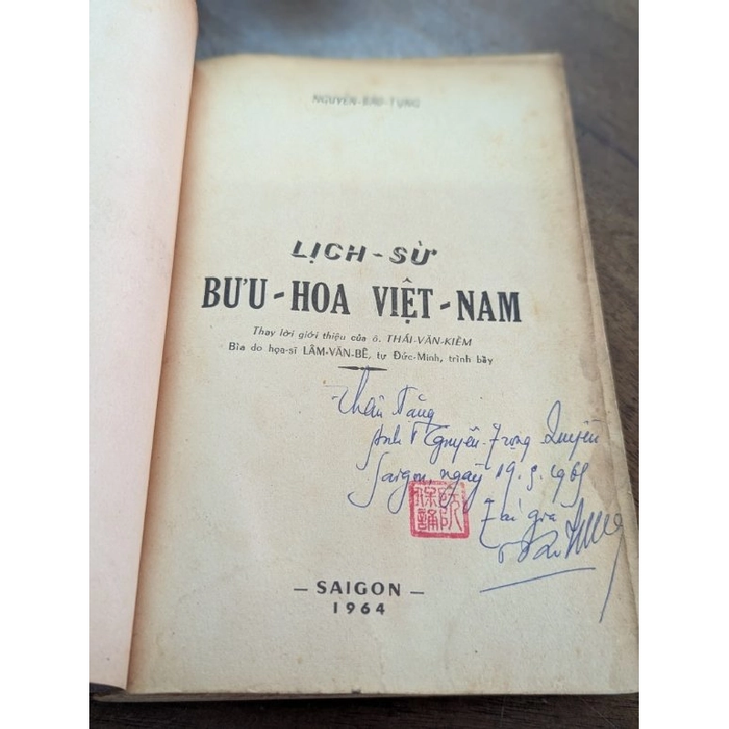 Lịch sử bưu hoa việt nam - Nguyễn Bảo Tụng 522087