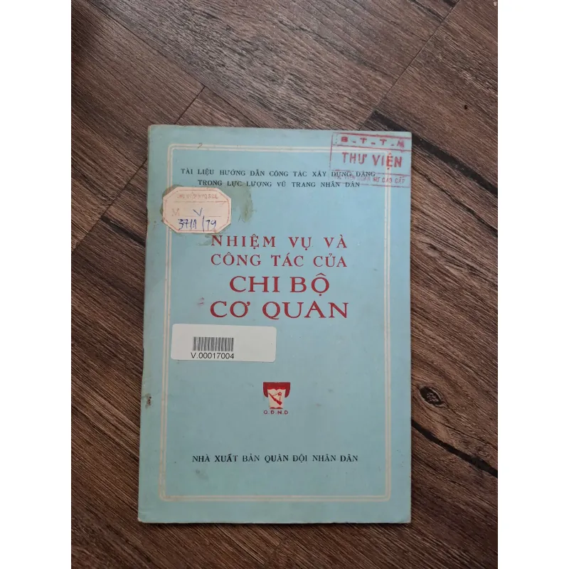 Nhiệm vụ và công tác của Chi bộ Cơ quan 716244