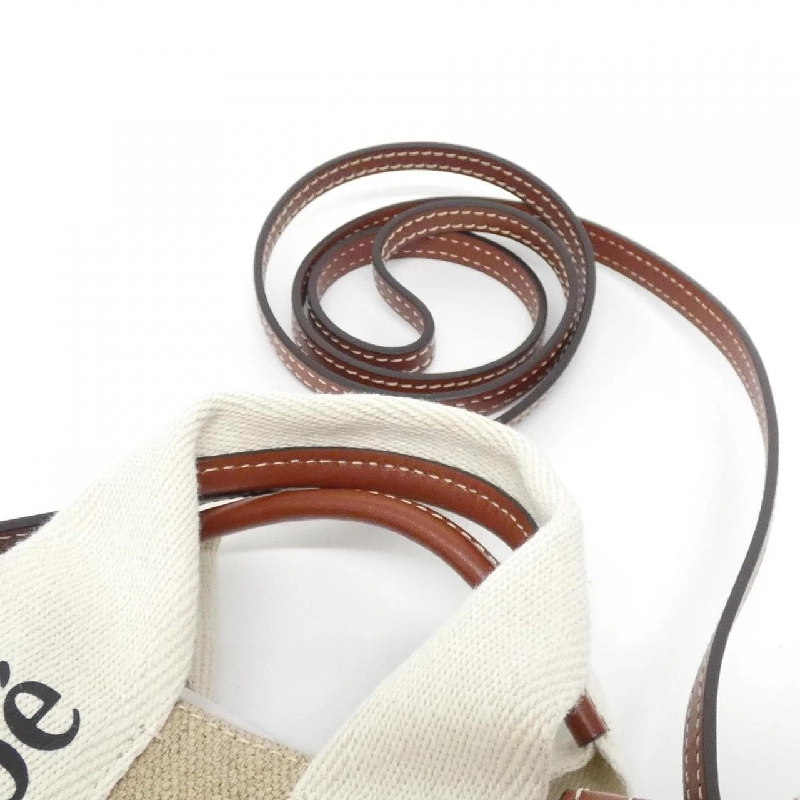 【Sản phẩm mới】Chloé Woody Mini Tote CHC22AP237 I26 Túi 609042