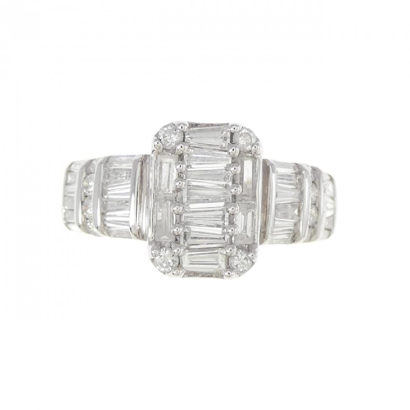 Nhẫn kim cương K18WG 1.10CT 672984