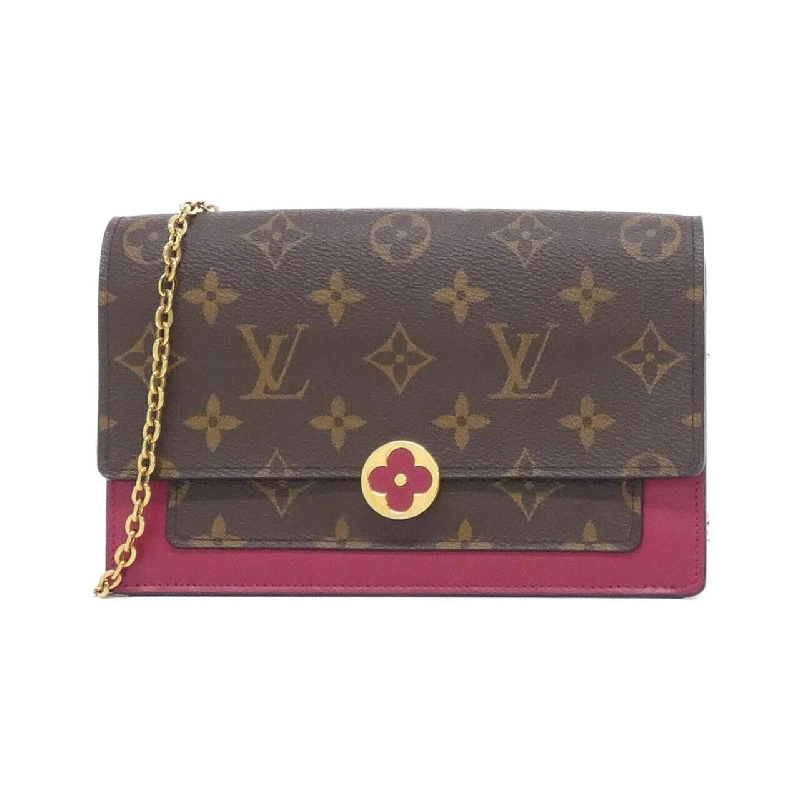 Ví xách tay Louis Vuitton Monogram Porte-Folio Fleur Chain M69578 622687