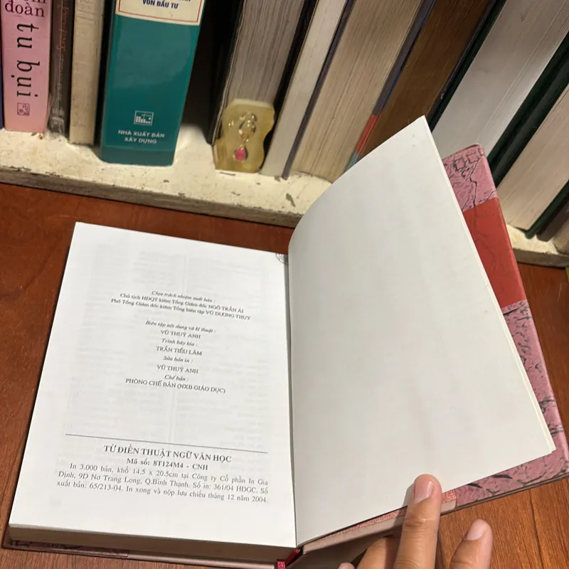 [Bìa Cứng, Có Highlight Và Bút Tích] - II Từ Điển Thuật Ngữ Văn Học - 2004 907598