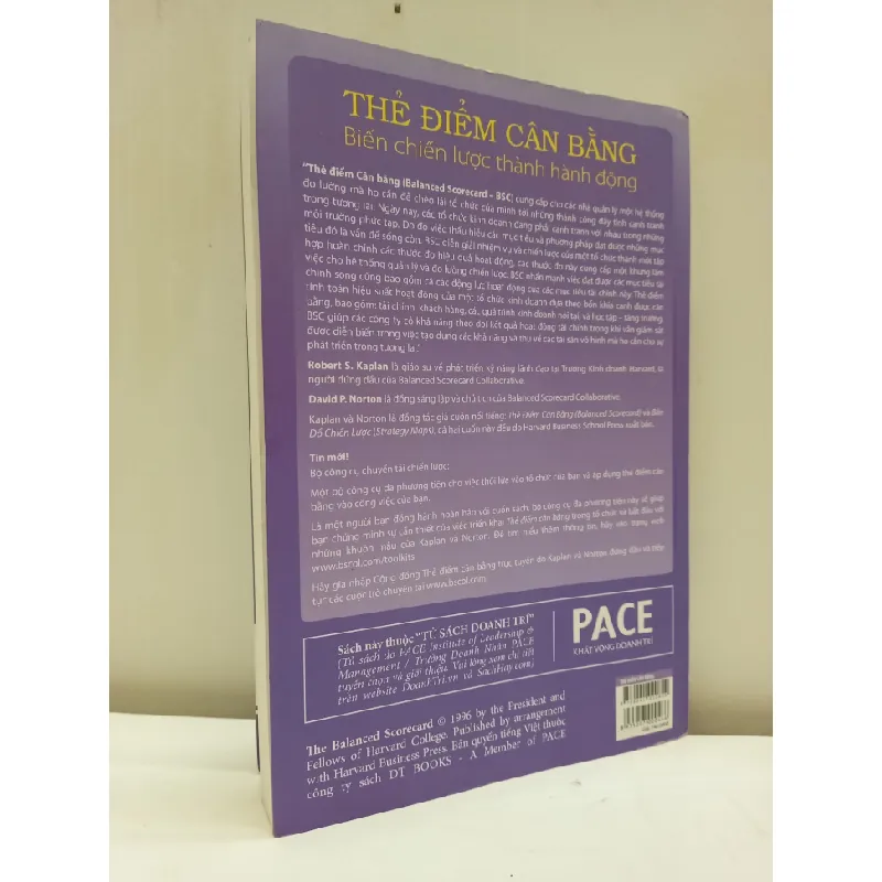Thẻ Điểm Cân Bằng - Biến Chiến Lược Thành Hành Động (2017) - Robert S. Kaplan, David P. Norton S2610 692546