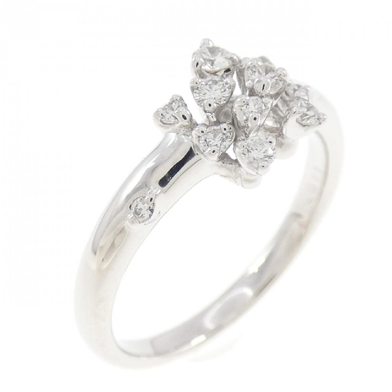 Nhẫn kim cương K18WG 0.21CT 671466