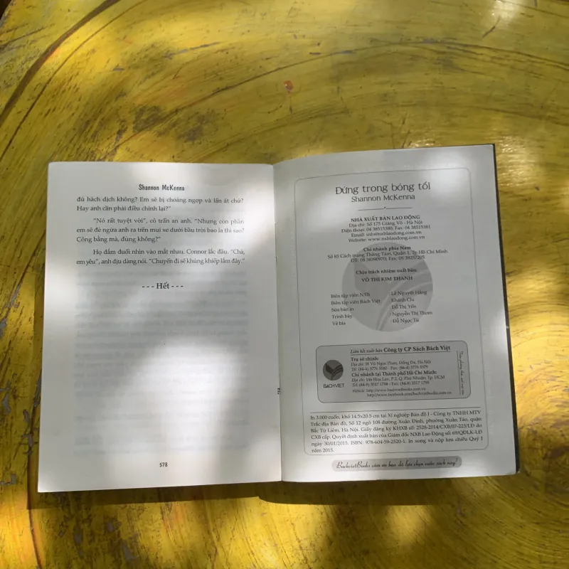 ĐỨNG TRONG BÓNG TỐI - SHANNON MCKENNA 937332