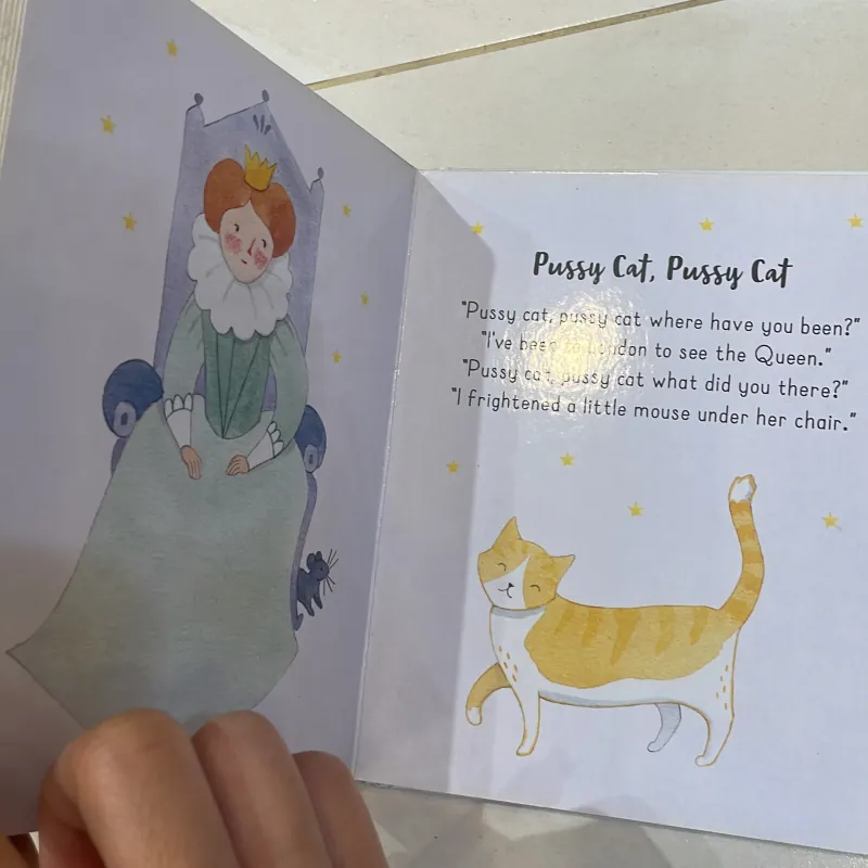 NGOẠI VĂN tiếng anh trẻ em : Baby’s Bedtime Rhymes CD - sách ru bằng điệu nhạc cực hay  1027805